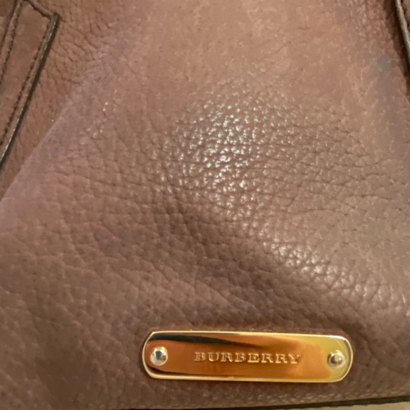 BURBERRY Leather Dusty Mauve Purse - Picture 6 of 10